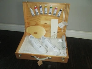 edizione limitata adidas W1 adicolor 1 white edizione limitata scatola di legno UK 10 US 10,5 - Foto 1 di 7