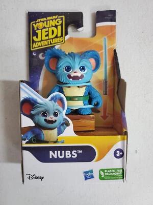 Boneco de ação Star Wars Young Jedi Adventures Nubs 3" mini Hasbro novo - Imagem 1 de 2