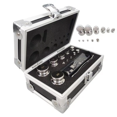 HAYWHNKN® F Grade 1mg-200g Calibration Weight Kit Set Weight Lab Test Weight Stainless