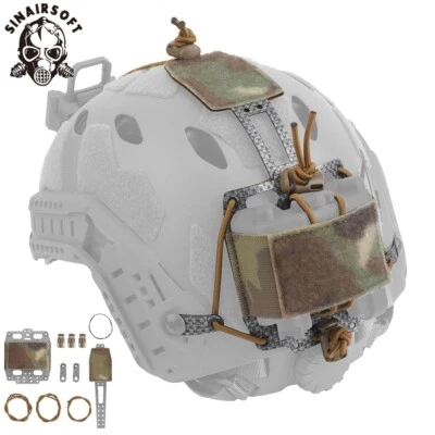 SINAIRSOFT Tactical PVS31 NVG Helmet Battery Case Pouch Storage Bag T-shaped Battery Pack