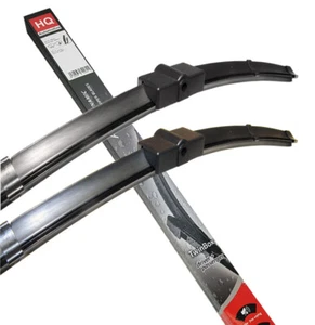 Wiper Blades Fit PEUGEOT 407 SW 2004-2011 HQ AUTOMOTIVE Front Windscreen Wipers - Picture 1 of 4