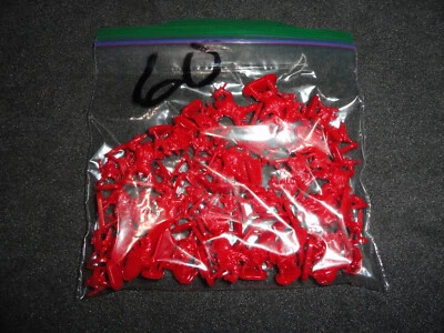 2002 Lord of the Rings Middle Earth Risk Board Game - Red Army 60 Pieces - Image 1 of 4