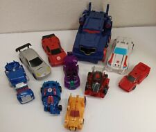 Transformers Lot Mixed 10 cars Vehicles most 2016, some missing parts