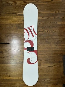 Millenium 3 M3 Limited Release GT Snowboard 151cm White/Red (Board Only) - Read! - Picture 1 of 9