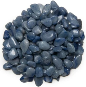 3 lb piedras caídas de cuarzo azul - grado 2 - XXSmall - rocas artesanales Reiki - Imagen 1 de 1