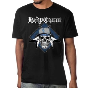 Control Body Count Ice T Attack Totenkopf Herren Thrash Metal Musik Grafik T-Shirt - Bild 1 von 3