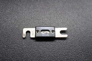 1 PACK FUSIBLES ANL 80 AMPERIOS NIQUELADOS OBLEA EN LÍNEA COCHE AUDIO ESTÉREO ANL80 - Imagen 1 de 8