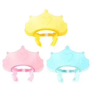 New Kids Baby Shampoo Caps Ear Protective Caps Soft Shower Caps Bath Hat - Picture 1 of 15