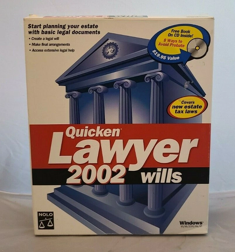 Quicken Lawyer 2002 Wills - Image 1 of 3