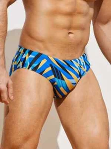 TRAJE DE BAÑO PARA HOMBRE estampado abstracto, buceo, waterpolo equipo 34-40 2XL - Imagen 1 de 7