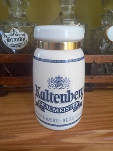 VINTAGE KALTENBERG BRAUMEISTER CERAMIC BEER PUMP BAR TOP FONT - Picture 1 of 5