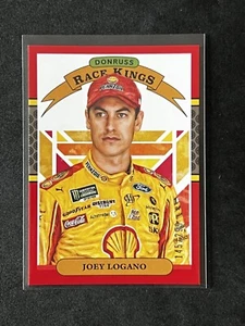 Panini Donruss NASCAR 2020 - Race Kings Joey Logano #6 - rojo/299 - Imagen 1 de 2