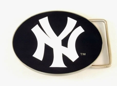 New York Yankees Team Logo Belt Buckle (MLB Baseball) Licensed Cover