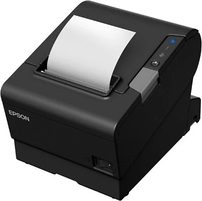HP Epson TM-T88VI Serial Ethernet USB Printer ( 2HV25AA)  comes with AC Adapter - image 1 of 4
