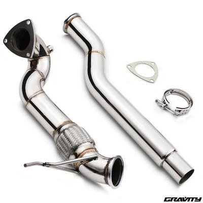 3" STAINLESS EXAUST DE CAT DECAT DOWNPIPE FOR AUDI S3 8L TT 8N MK1 1.8T 225 BHP - Image 1 of 4