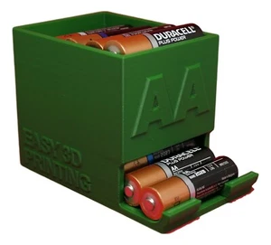 AA Battery storage, holder and dispenser  - Picture 1 of 5