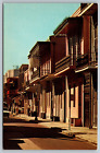 Vieux Carre Street Scene New Orleans Louisiana LA Postcard French Quarter