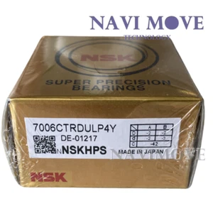 (Set of Two) New For NSK 7006CTRDULP4Y Abec-7 Super Precision Spindle Bearings - Picture 1 of 2