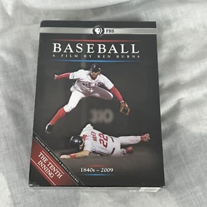 Baseball A Film by Ken Burns DVD, 2012, 11-Disc Set PBS 1840s-2009 BRAND NEW FSH - Foto 1 di 3