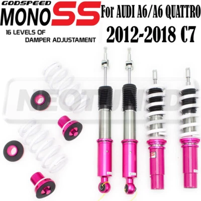 Amortiguadores Godspeed MSS0197-A MonoSS para Audi A6 / A6 Quattro C7 2012-18 Foto 1 de 4