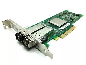 HP AJ764-63002 QLogic QLE2562-HP PCIe 8GB FC HBA 489191-001 with 2x SFP AJ718A - Picture 1 of 7