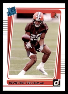 2021 Donruss #293 Demetric Felton RR RC - Picture 1 of 2