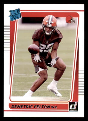 2021 Donruss #293 Demetric Felton RR RC - Image 1 of 2