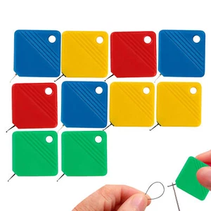 10x Auto Needle Threader Tool Home Hand Machine Sewing Automatic Thread Device - Photo 1/12