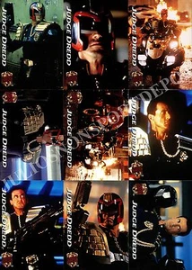JUDGE DREDD THE MOVIE 1995 EDGE ENTERTAINMENT COMPLETE BASE CARD SET 82 - Picture 1 of 2