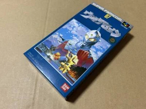 Ultra Seven Super Famicom Nintendo 1993 Tested Rare Hero Action Game NTSC-J - Picture 1 of 6