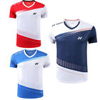 Yonex Game Wear Couple T-Shirt (Blue/Navy/Red) Tennis Badminton Training T-Shirt