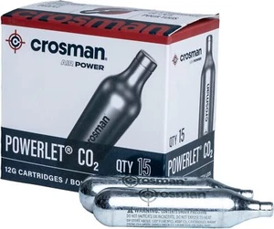 Crosman 15-Count CO2 Cartridges For Air Rifles And Pistols standard - Picture 1 of 6