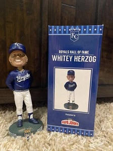 Whitey Herzog Bobblehead - Kansas City Royals SGA 14.08.21 Neu in OVP  - Bild 1 von 2