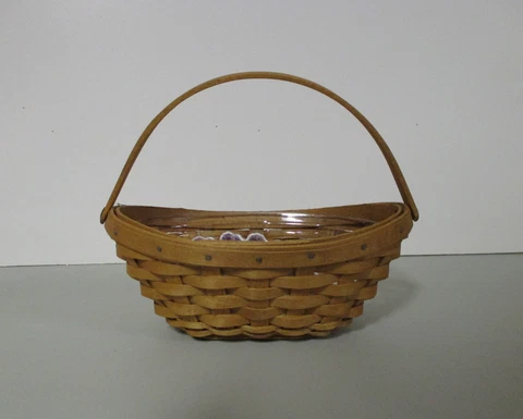 Longaberger Little Crocus Booking Basket, Clear Protector, Crocus Doilie (2006) Cover