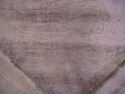 6-3/8Y Romo 7755 Tatiana Bison Deep Gray Linen Heavy Velvet Upholstery Fabric - Image 1 of 4