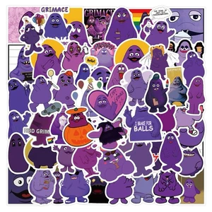 Adesivi Grimace mix (10-55 pezzi) - venditore USA, ⚡️SPEDIZIONE VELOCE - Foto 1 di 5