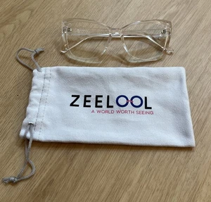 Zeelool Clear Juliet Cat Eye Brillengestell 52[]16-142 OP02098-04 Neu ohne Etikett Leser - Bild 1 von 7