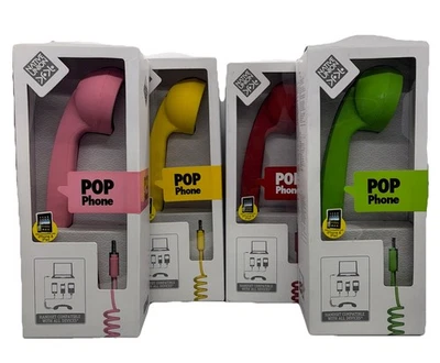Native Union Pop Handset Headsets Options: Pink Green Red Yellow - Image 1 of 4