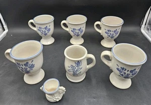 Pfaltzgraff Yorktowne pedestal mugs - Picture 1 of 5