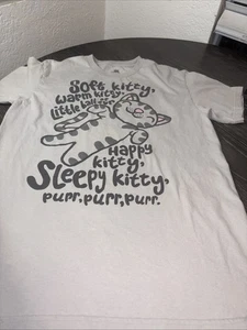 T-shirt Big Bang Theory Soft Kitty media giunzione a increspature - Foto 1 di 7