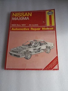NISSAN MAXIMA 1985-1991 HAYNES Repair Service Shop Manual # 1341 Book Handbook - Bild 1 von 6