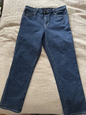 Pantalones de mezclilla ajustados para mujer marca J lavados oscuros talla 30 Foto 1 de 4