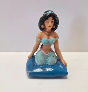 Sasco Disney Aladdin Lago Parrot & Jasmine Action Figure PVC 2 inch  Vintage - Picture 1 of 2