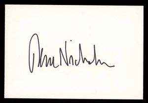 Jack Nicholson signed handsigniert 5”x7” Karteikarte - Bild 1 von 2