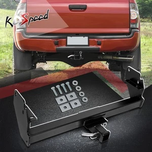 2" Class-3 Trailer Rear Bumper Tube Tow Hitch Receive for 05-15 Toyota Tacoma - Picture 1 of 9