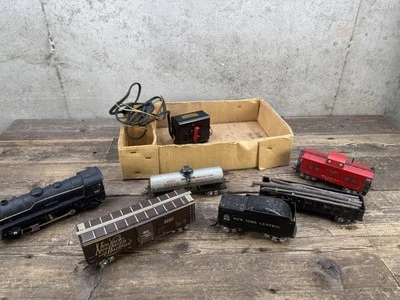 Vintage Train Cars Transformer Electric Lot Engine Marx - Image 1 of 4