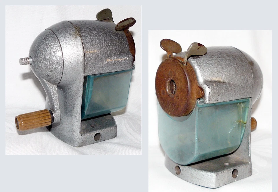 DDR Spitzer Modell ASIS Spitzmaschine, Bleistiftanspitzer DEFEKT spitzt nicht Au - Bild 1 von 1