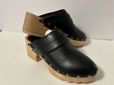 Zueco plataforma Pedro Aerosoles Aware para mujer talla 10 tachuelas adornado tacón de madera Foto 1 de 4