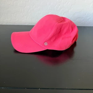 Lululemon Damen Fast & Free Mütze hellkoralle leicht verstellbar Gr. S/M - Bild 1 von 7