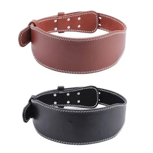 Cinturon para levantar pesas Gimnasio,Cinturón de cuero para levantamiento de pesas Soporte de espalda gy - Imagen 1 de 8